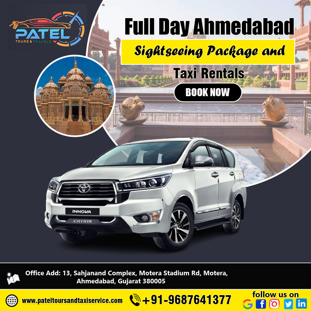 Ahmedabad to Jamnagar Taxi Service