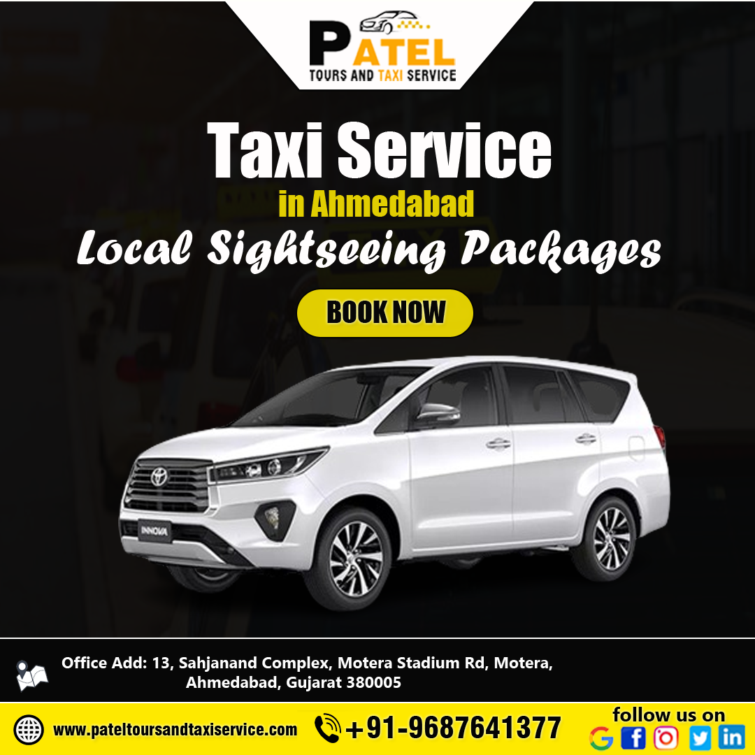 Full-Day Taxi Service in Ahmedabad