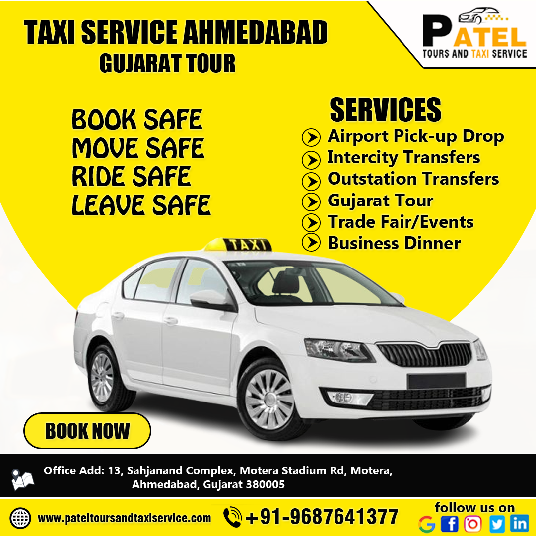 Oneway Taxi Service in Ahmedabad