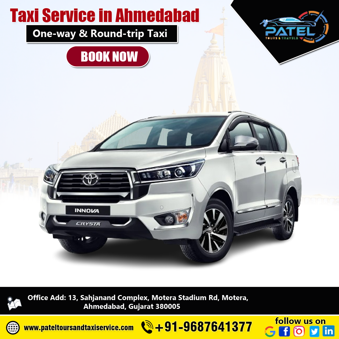 Rajkot to Ahmedabad Taxi Service