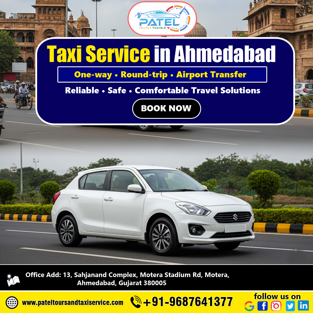 Taxi Service Near Satellite Ahmedabad