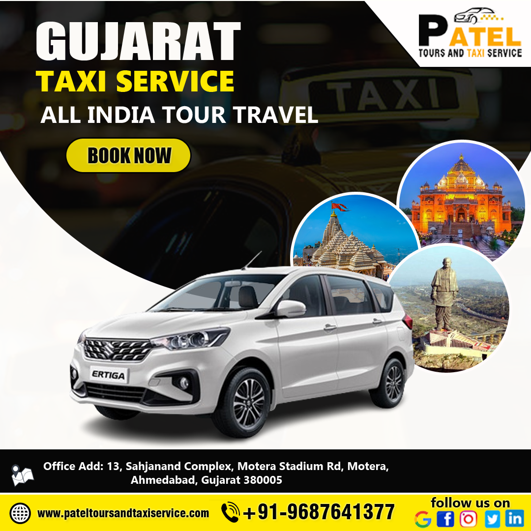 Roundtrip Taxi Service in Ahmedabad