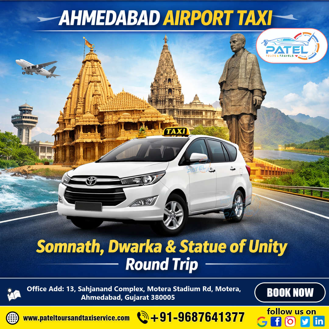 Taxi Service Near Ambawadi, Ahmedabad
