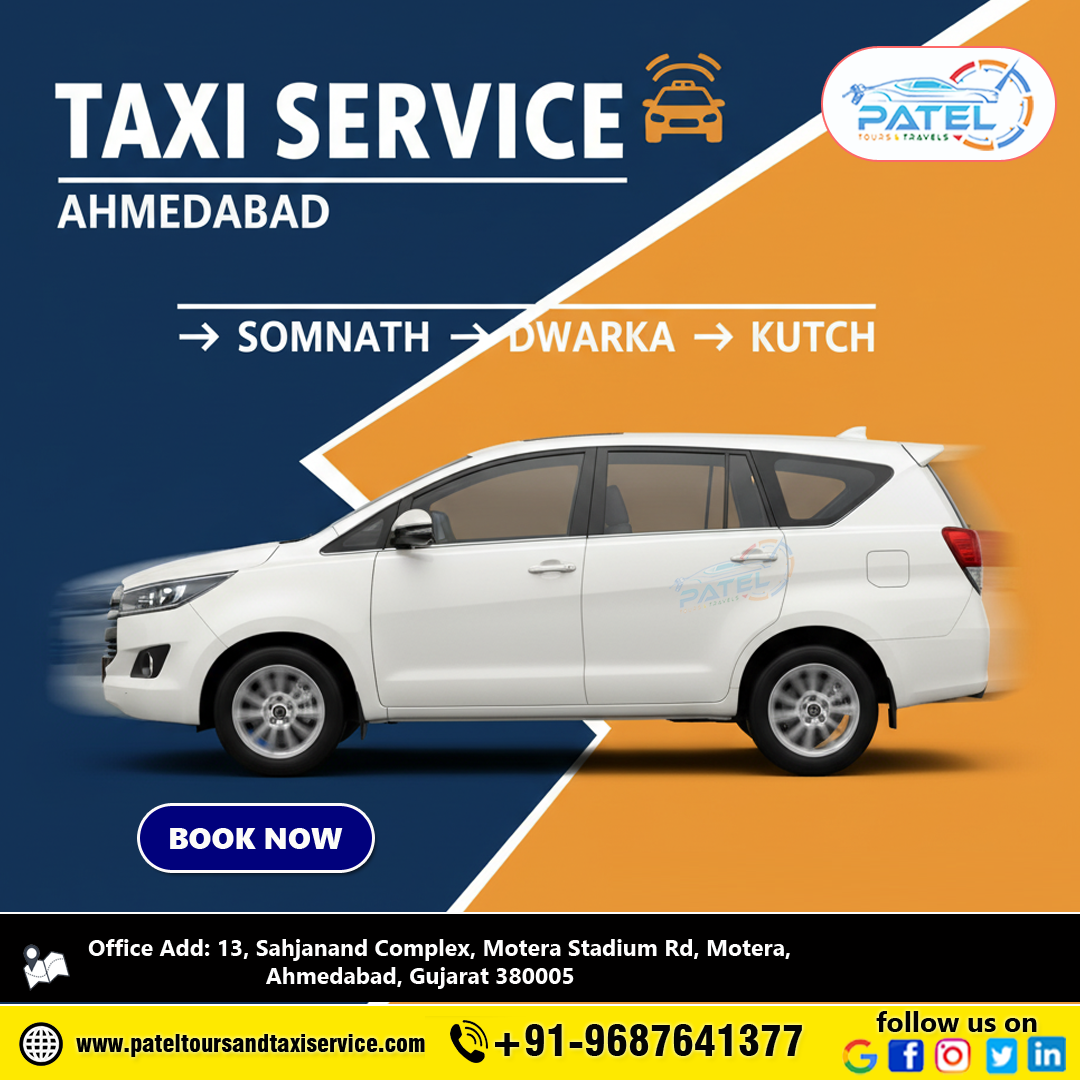 Taxi Service Near Bapunagar Ahmedabad 